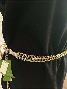 Kate Spade Gold Bow Chain Belt | New With Tags